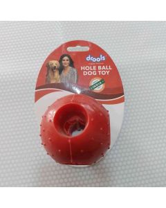 Hole ball dog toy