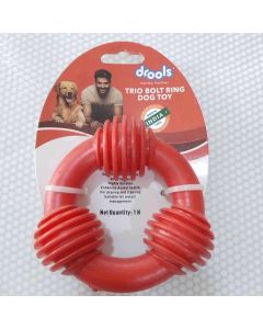 Trio bolt Ring dog toy
